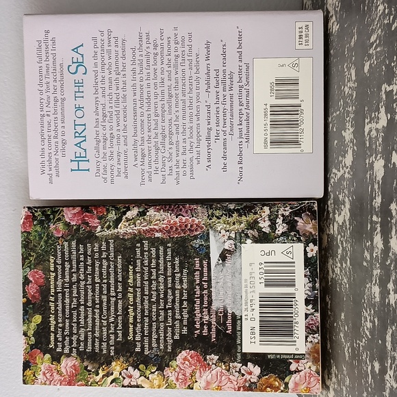Two Books Cottage by the Sea by Ciji Ware, Heart of the Sea by Nora Roberts - Picture 3 of 12